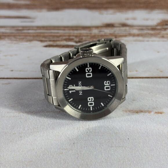 Noxin Black Dial Quartz Watch Men's Analog - Picture 1 of 7